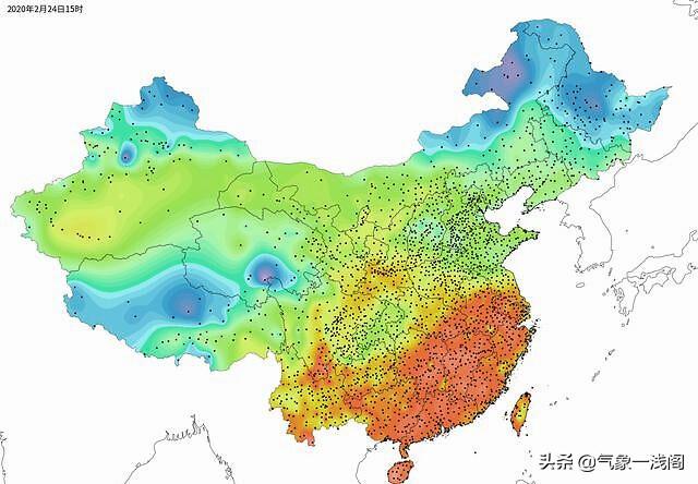 冷空气南侵导致华南地区气温急剧下降